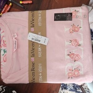 La vie Rosw Pyjama 2 pc 3/4 Sleeves & Pants